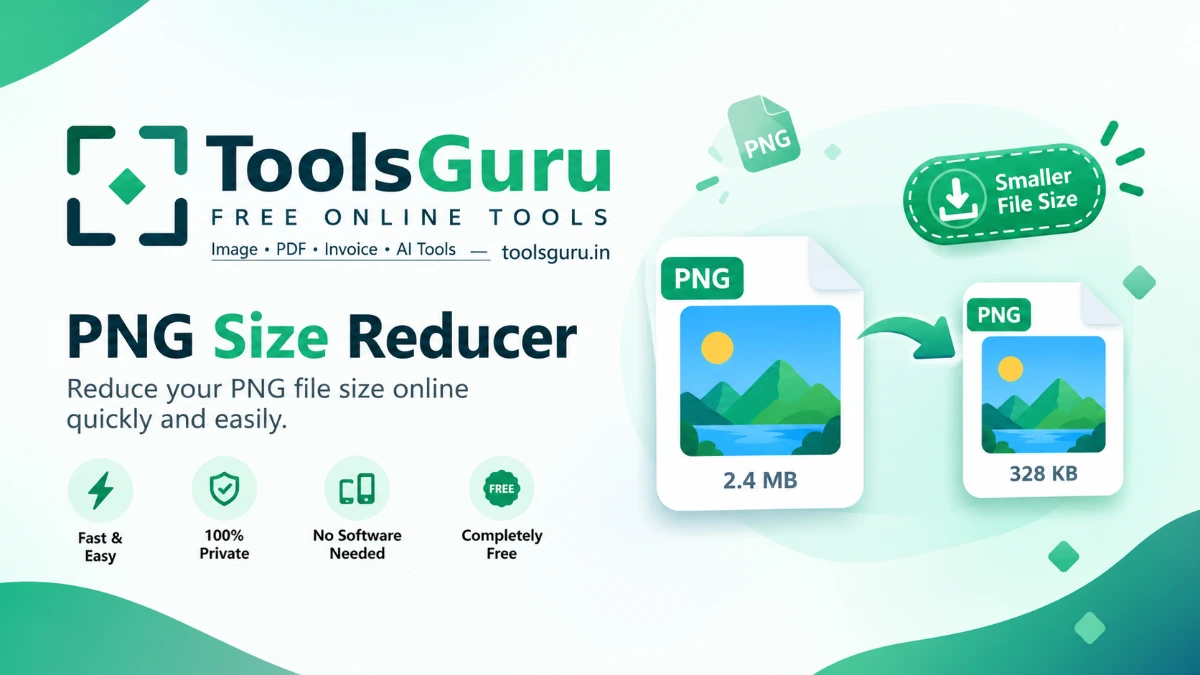 PNG Size Reducer online to reduce PNG file size
